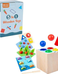 5 In 1 Early Education Building Toy Set For Kids
