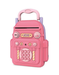 Backpack Shaped Bank ATM Machine Toy With Music For Kids
