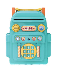 Backpack Shaped Bank ATM Machine Toy With Music For Kids
