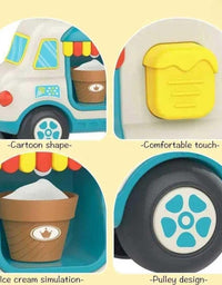 Huanger Ice Cream Van Toy For Kids
