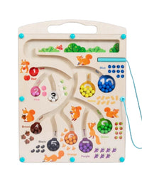 Early Education Magnetic Digital Maze Toy For Kids
