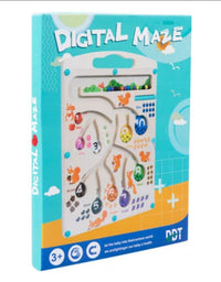 Early Education Magnetic Digital Maze Toy For Kids
