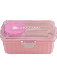 Delicious Life 3 Compartments Leak Proof Lunch Box (7093)
