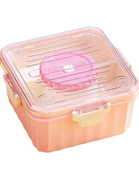 Delicious Life Leak Proof 3 Compartments Lunch Box (7094)
