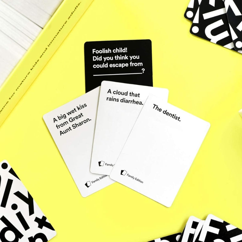 Card Against Humanity Family Edition