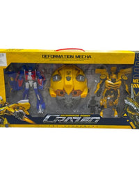 Transformer Robot With Mask Playset  For Kids
