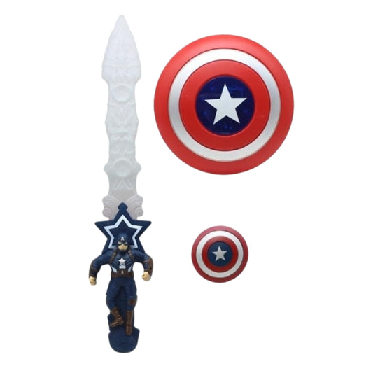 Avengers Sword And Shield Toy With Light And Music For Kids