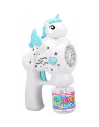 Unicorn Shaped Bubble Gun Toy For Kids - 1 Piece Assorted
