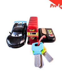 Car / Bus / Keys Toys Pack Of 3 Premium Pre-loved
