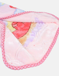 Tiny Tots Silk Soft Cloudy Baby Zipper Blanket (20339) - Pink
