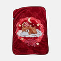 Tiny Tots World Dream Day Baby Blanket - Red