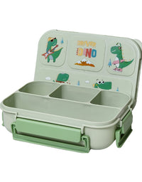 Dino 4 Compartments Lunch Box (HY-009)
