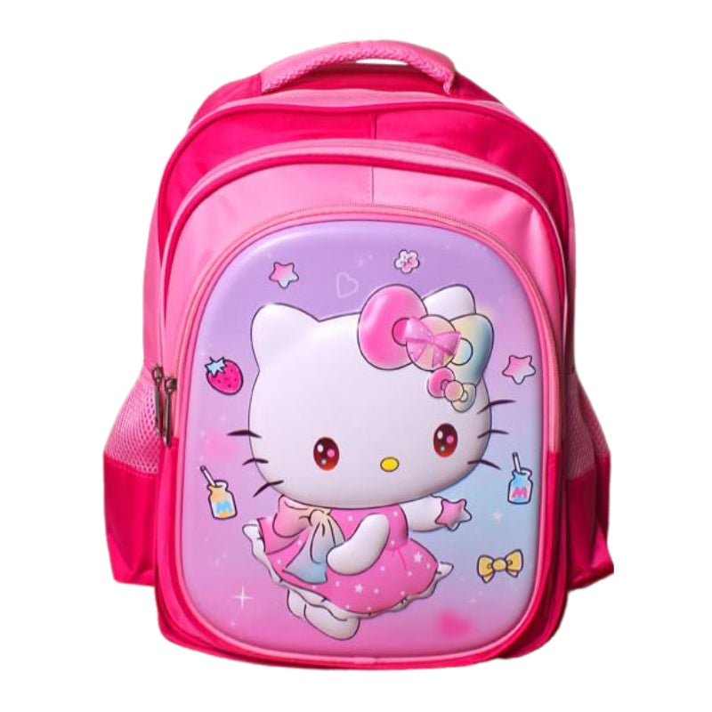 3D (16) Inches School Bag For Girls