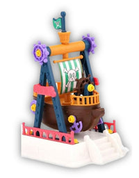 DIY Amusement Park Pirate Ship Toy For Kids
