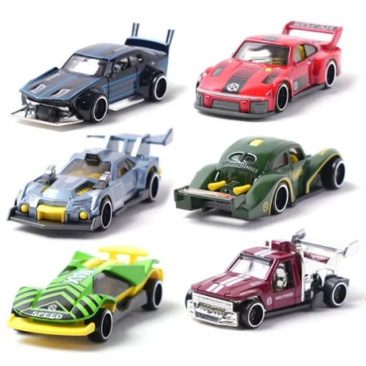 Fast Wheels Alloy Car Toy For Kids - Assorted