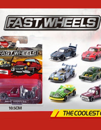 Fast Wheels Alloy Car Toy For Kids - Assorted
