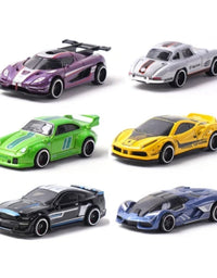 Fast Wheels Diecast Alloy Car Set For Kids - 6 Pcs
