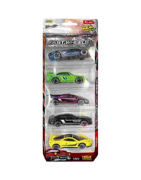 Fast Wheels Diecast Alloy Car Set For Kids - 6 Pcs
