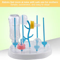 Drying Rack For Baby Feeding Bottles With Drip Tray