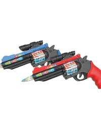 Revolver Shoot Gun Toy With Light & Music For Kids
