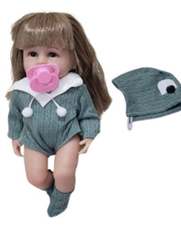 Cute Realistic Baby Toy Figure With Silky Hair & Other Accessories For Kids
