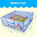 Portable Soft Material Play Fence For Babies