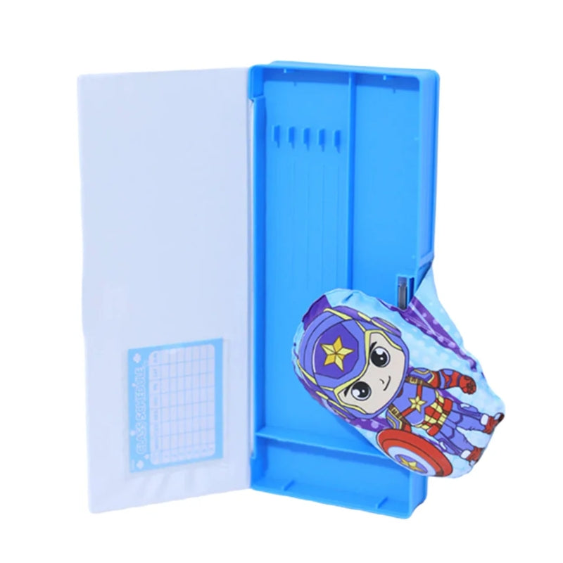 Super Hero Unique 3D Design Pencil Box For Boys