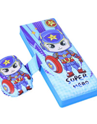 Super Hero Unique 3D Design Pencil Box For Boys
