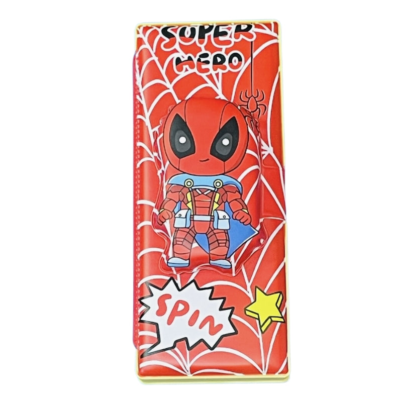 Super Hero Unique 3D Design Pencil Box For Boys