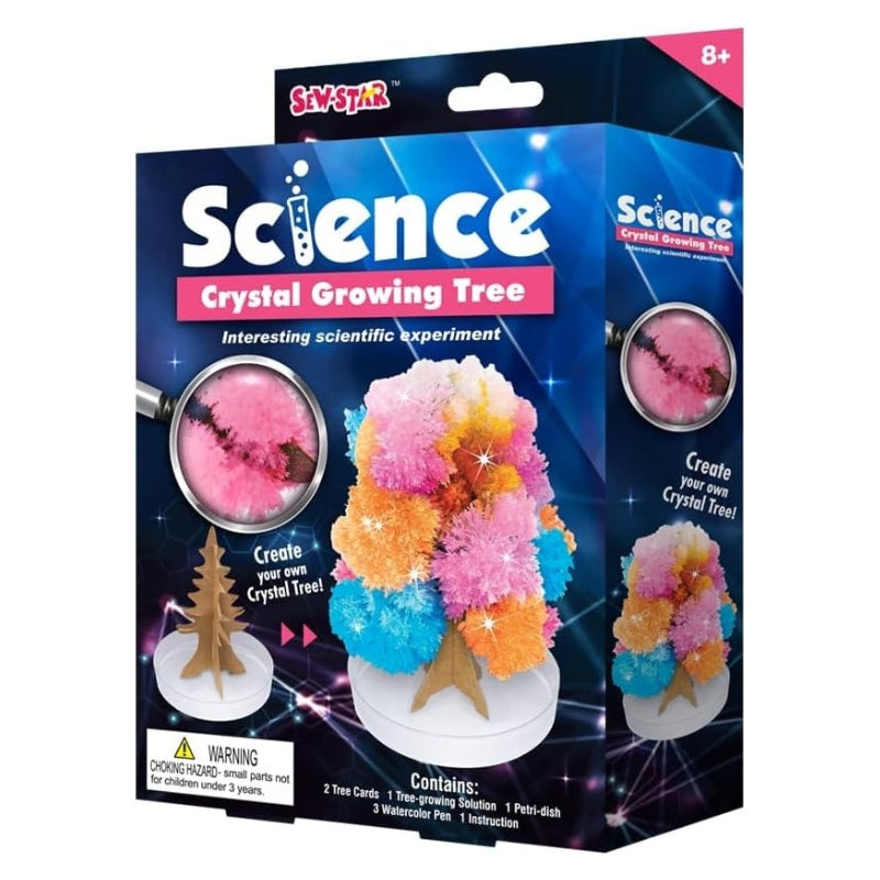 Sew Star Science Crystal Growing Tree : Interesting Science Experiment Kit - 19-001