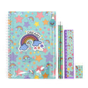 Trendy Notebook With Accessories Stationery Set - 6 Pcs (Assorted)