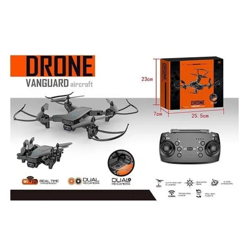 Remote Control Drone Vanguard Aircraft With HD Camera & WiFi Connectivity