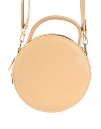 Cute Fancy Handbag For Girls - Beige
