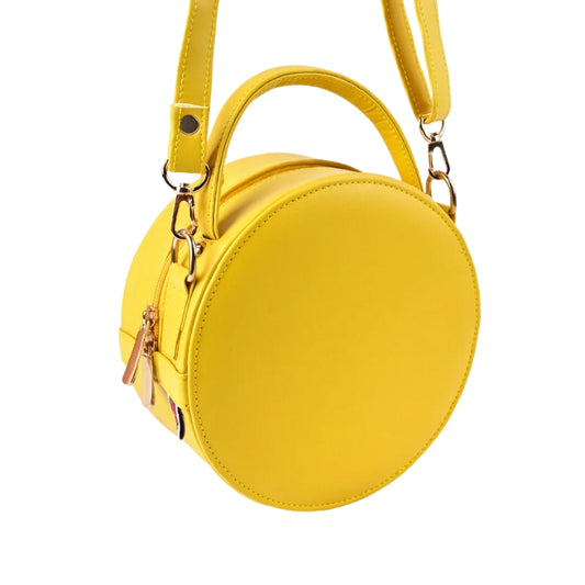 Cute Fancy Handbag For Girls - Yellow