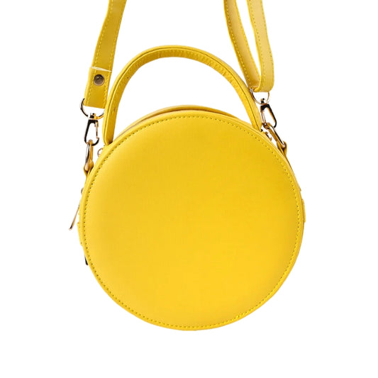 Cute Fancy Handbag For Girls - Yellow