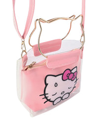 Fancy Hello Kitty Hand Bag For Girls - Pink
