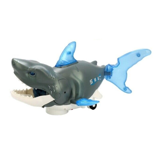 Musical Shark Rotating Toy With Lights For Kids