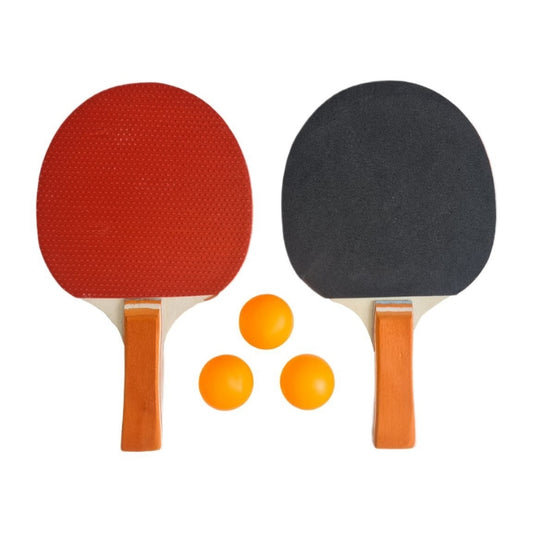 Table Tennis Rackets With 3 Balls Set