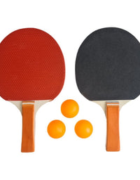 Table Tennis Rackets With 3 Balls Set
