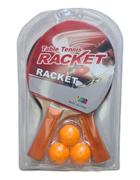 Table Tennis Rackets With 3 Balls Set
