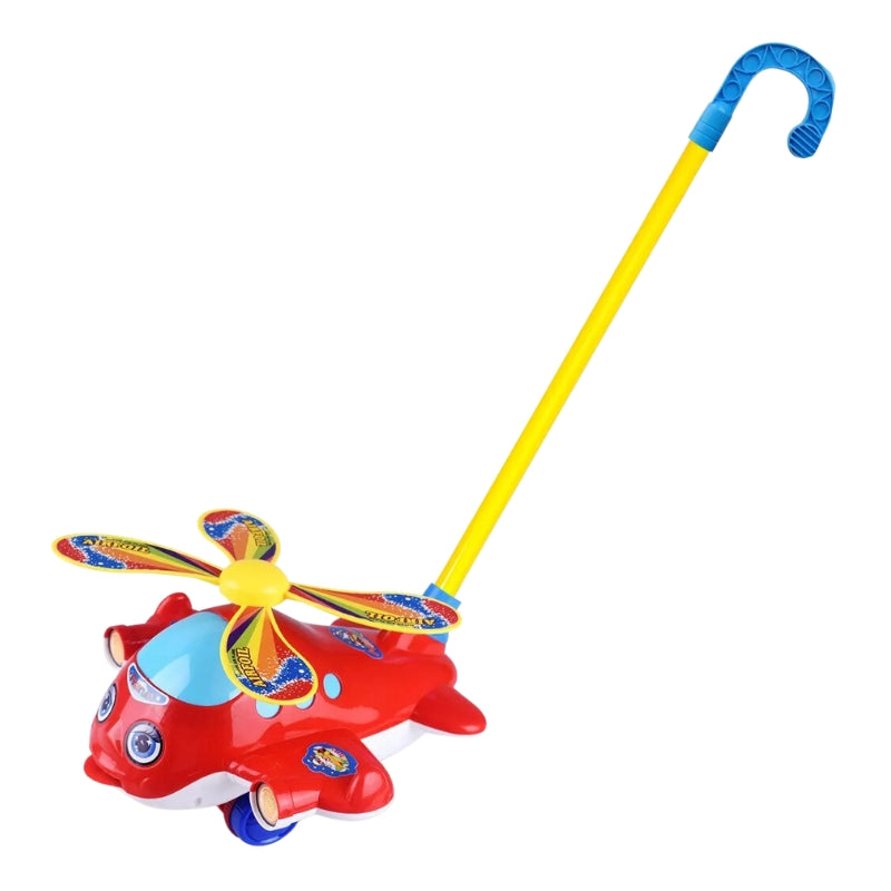 Push N' Pull Along Plane Toy For Kids