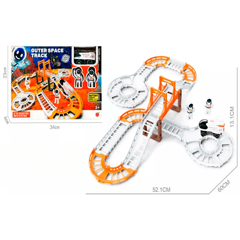 DIY Outer Space Track Set Educational Toy For Kids