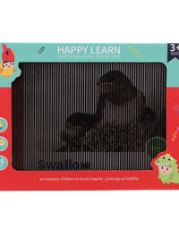 Happy Learn Early Education Toy With Glossy Waterproof Cards For Kids - 17 Pcs
