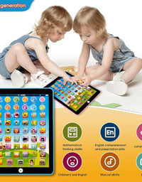 Early Education Touch Screen Tablet With 6 Games, Music, Words, Letters, Alphabet For Kids
