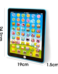 Early Education Touch Screen Tablet With 6 Games, Music, Words, Letters, Alphabet For Kids
