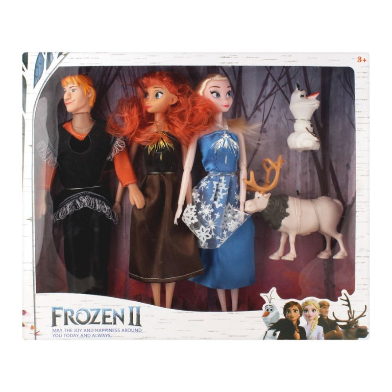 Frozen ll Princess Dolls With Music Family Playset For Girls