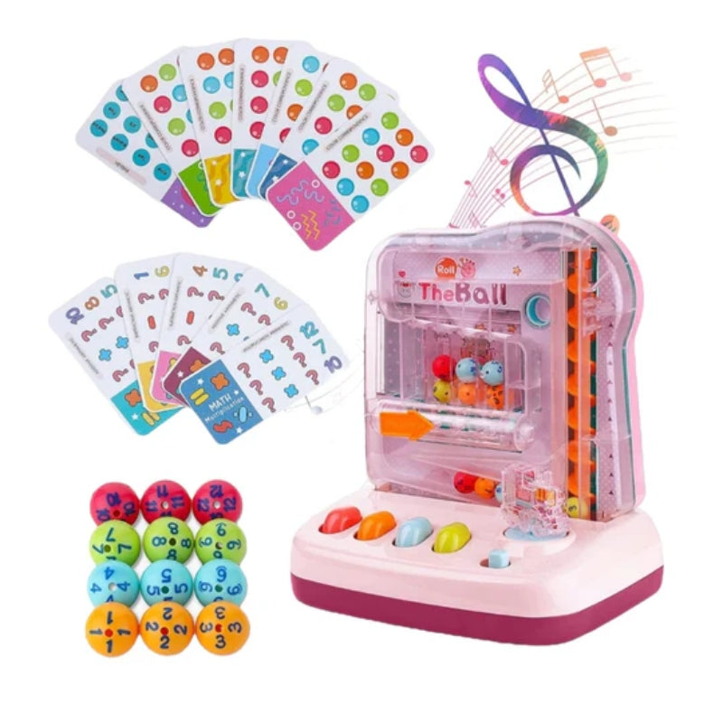 Roll The Ball Puzzle Game Machine Series With Dual Moods Of Cards For Kids