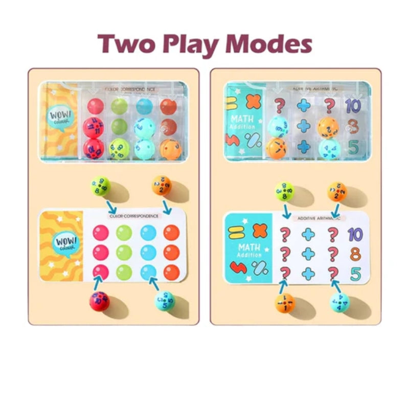 Roll The Ball Puzzle Game Machine Series With Dual Moods Of Cards For Kids