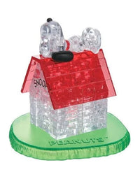 3D Crystal House Puzzle Playset For Kids
