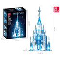 Jie Star Frozen Magic Castle Building Toy For Kids - 732 Pcs